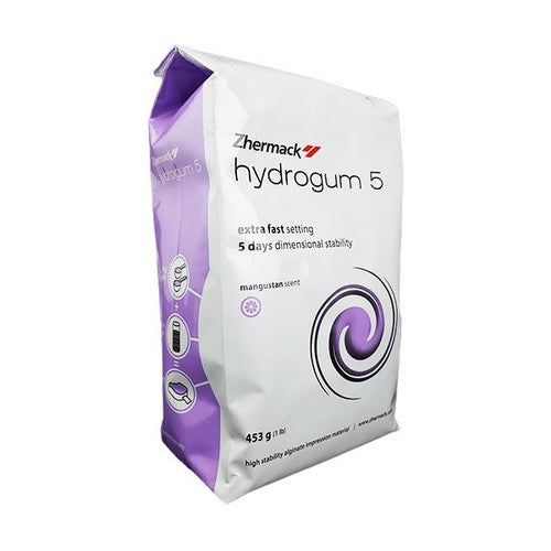 Alginato Hydrogum 5 extra fast setting, 453g ZHERMACK