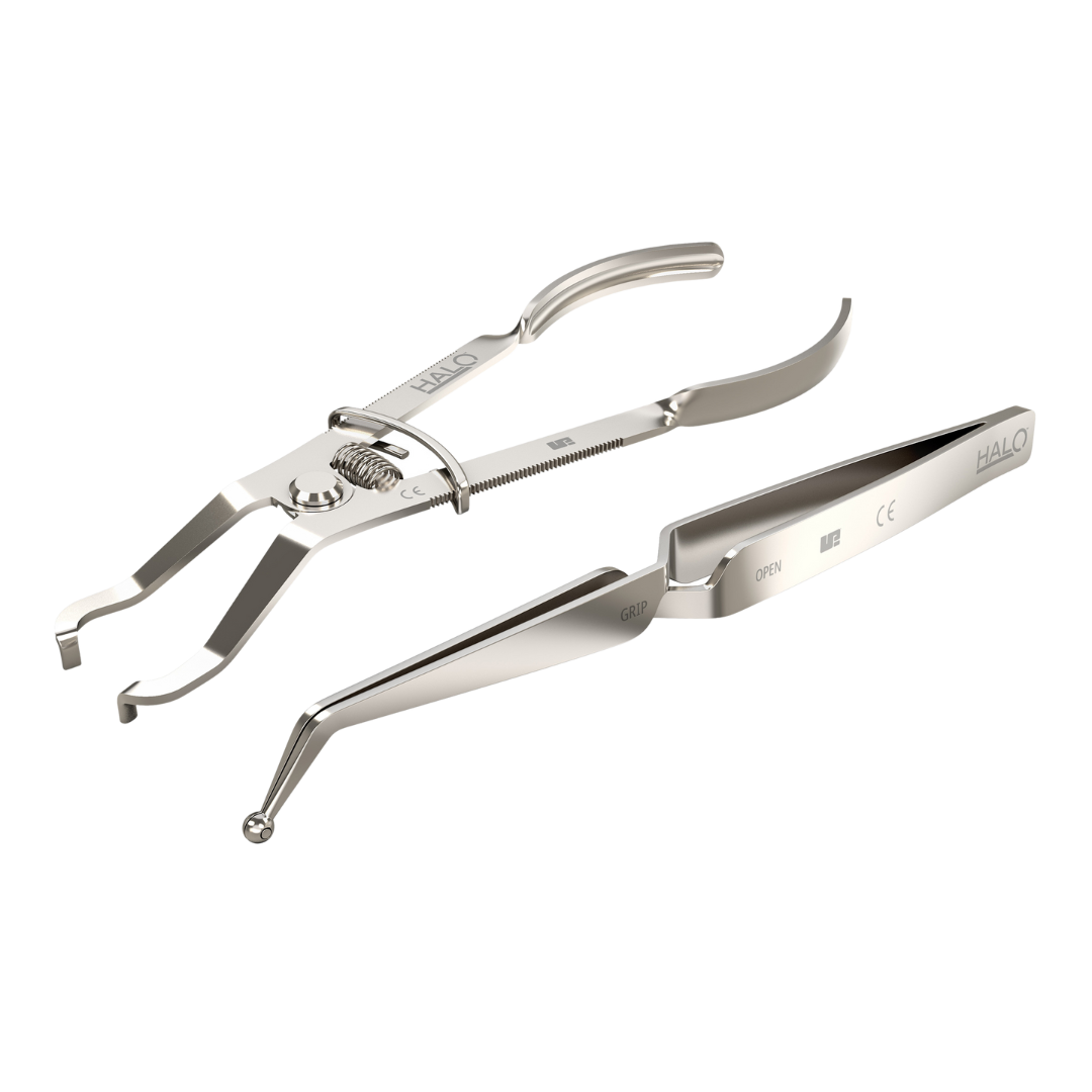 Sistema de matrices seccionales Halo Ultradent con Forceps y Pinza